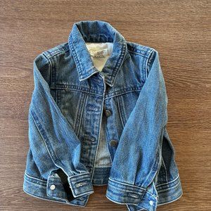 J Crew Crewcuts Girls' denim jacket Size 2T